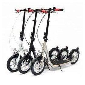 Zümaround ZÜMAROUND| miniZüm Collapsible 12“ Wheels Electric Kick Hybrid Scooter - eBike Haul