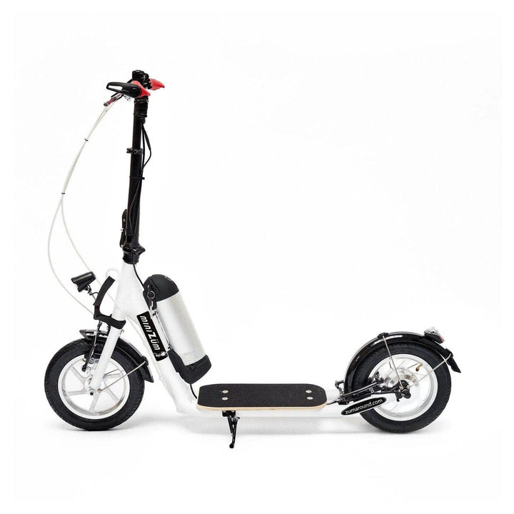 Zümaround ZÜMAROUND| miniZüm Collapsible 12“ Wheels Electric Kick Hybrid Scooter - eBike Haul
