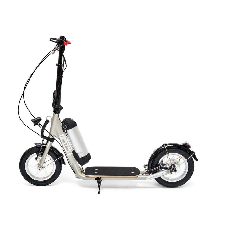 Zümaround ZÜMAROUND| miniZüm Collapsible 12“ Wheels Electric Kick Hybrid Scooter - eBike Haul