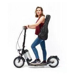 Zümaround ZÜMAROUND| miniZüm Collapsible 12“ Wheels Electric Kick Hybrid Scooter - eBike Haul