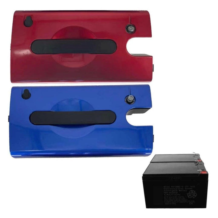 Zip'r Mobility Scooter Battery Box with (2) Batteries for Zipr Traveler & Xtra-TSA Approved - eBike Haul