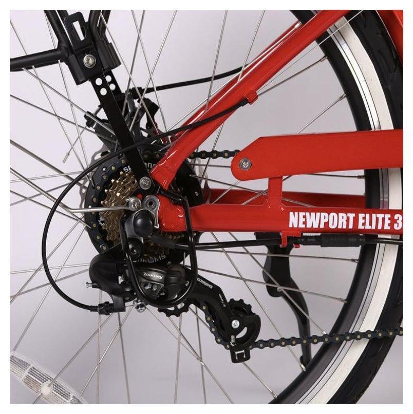 X-Treme New Port Elite Max 36 Volt Lithium Powered Beach Cruiser Electric Bike - eBike Haul