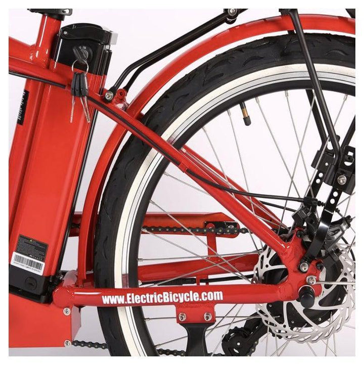 X-Treme New Port Elite Max 36 Volt Lithium Powered Beach Cruiser Electric Bike - eBike Haul