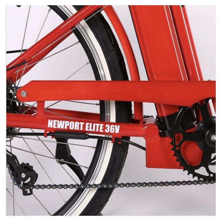 X-Treme New Port Elite Max 36 Volt Lithium Powered Beach Cruiser Electric Bike - eBike Haul