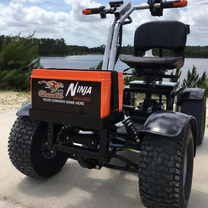 Green Transporter Ninja Single Rider Golf Electric Scooter - eBike Haul