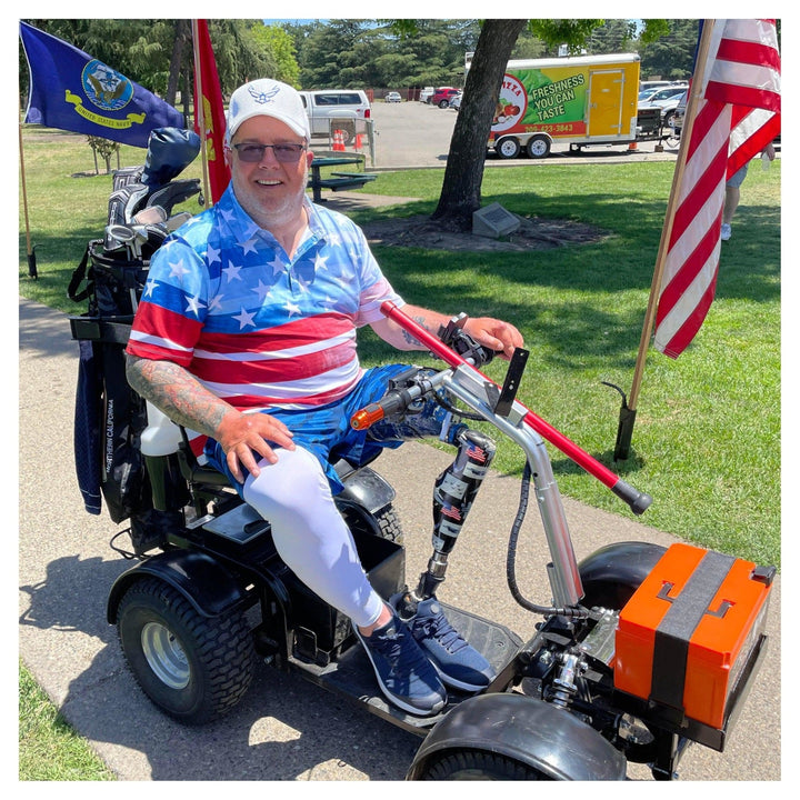 Green Transporter Ninja Single Rider Golf Electric Scooter - eBike Haul