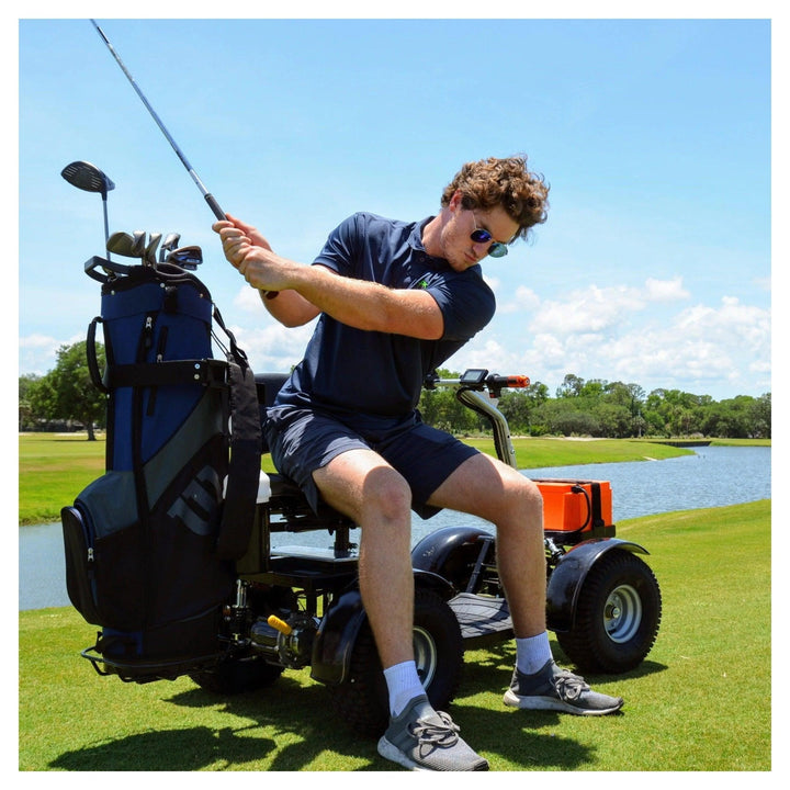 Green Transporter Ninja Single Rider Golf Electric Scooter - eBike Haul