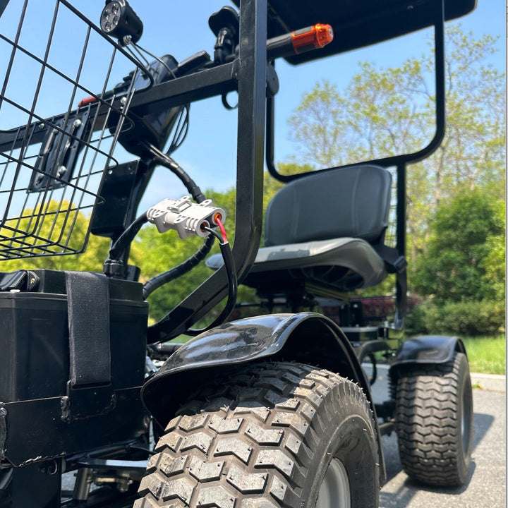 Green Transporter Ninja Single Rider Golf Electric Scooter - eBike Haul