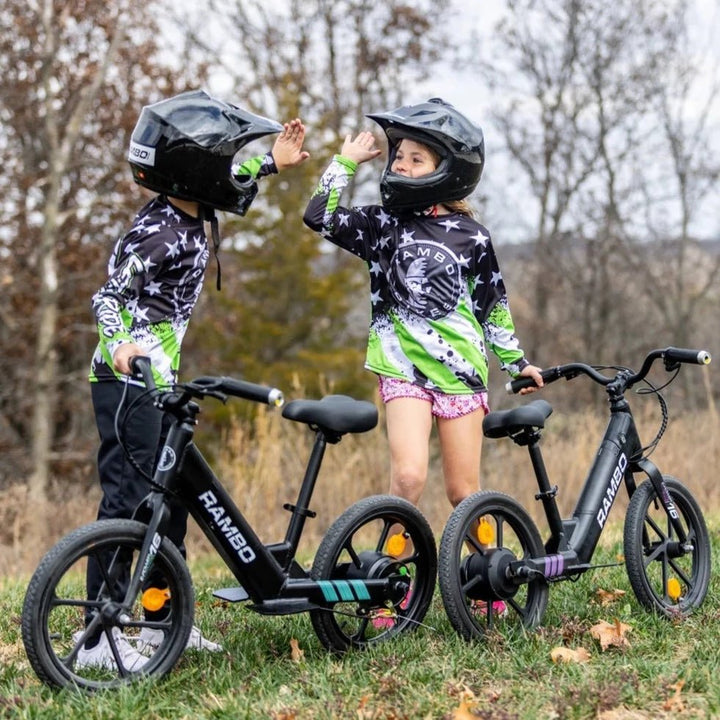 RAMBO RAMBO| LIL WHIP 250W 16″ LIL WHIP Kids Electric Bike - eBike Haul