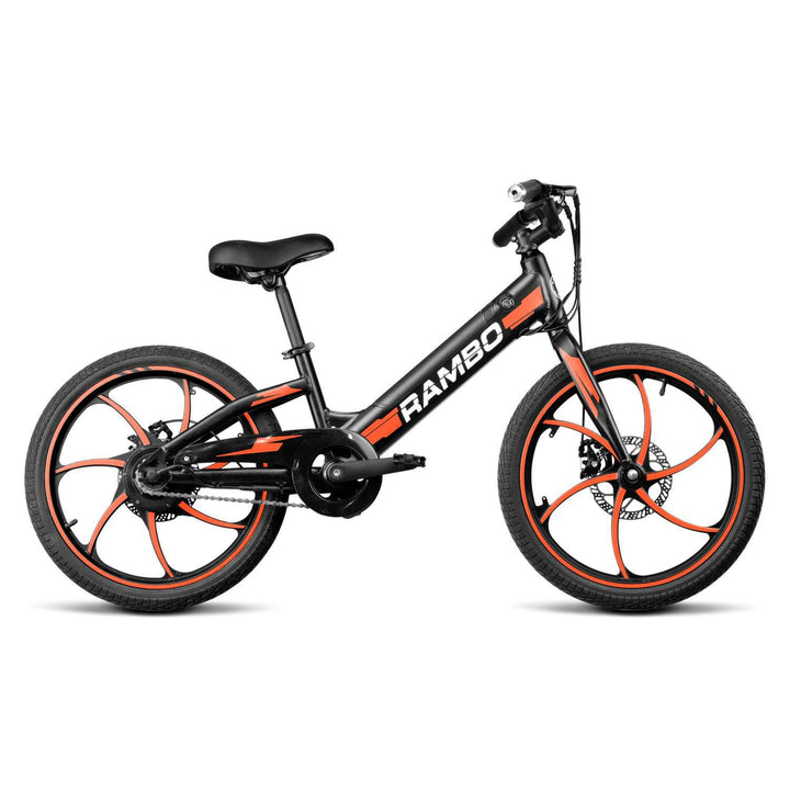 RAMBO RAMBO| The TRAIL BREAKER 250W 20” Kids Electric Bike - eBike Haul