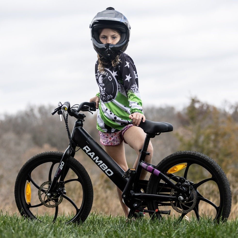 RAMBO RAMBO| The TRAIL BREAKER 250W 20” Kids Electric Bike - eBike Haul
