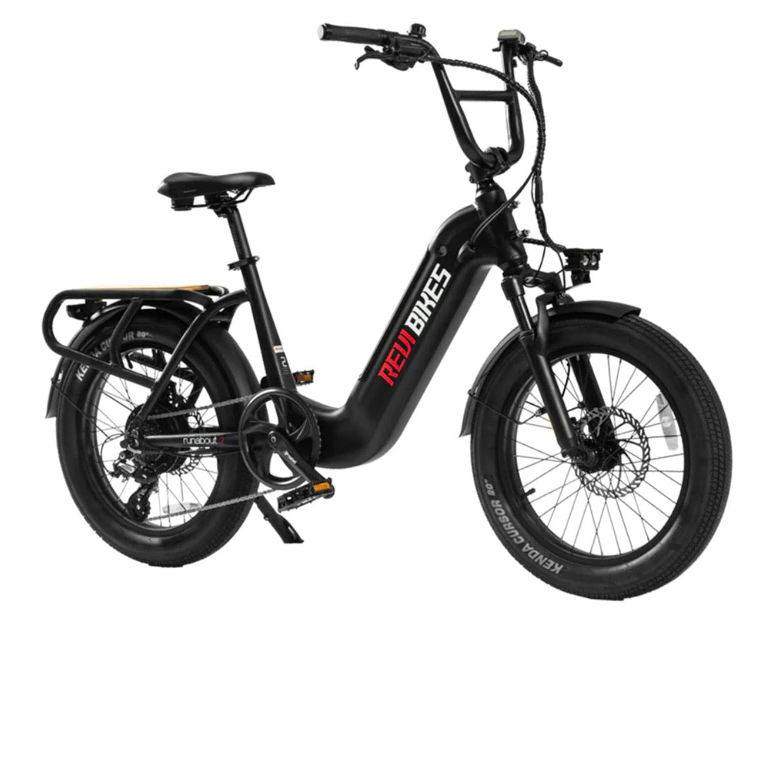 REVI BIKES REVIBIKE| Runabout.2 52V 750W Motor Commute Step Thru Fat Tire Electric Bike - eBike Haul