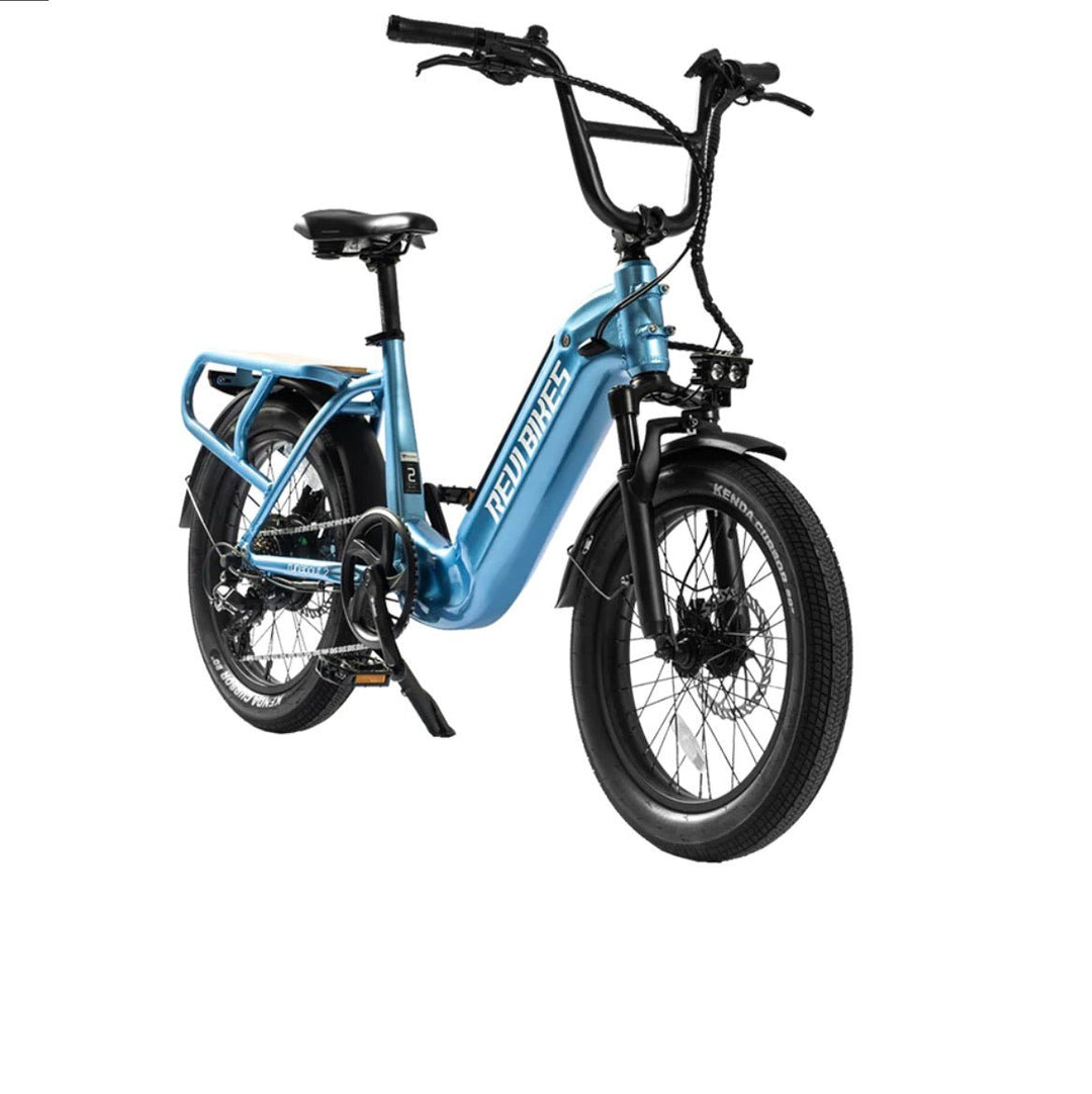 REVI BIKES REVIBIKE| Runabout.2 52V 750W Motor Commute Step Thru Fat Tire Electric Bike - eBike Haul