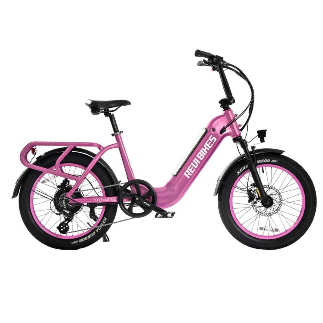 REVI BIKES REVIBIKE| Runabout.2 52V 750W Motor Commute Step Thru Fat Tire Electric Bike - eBike Haul
