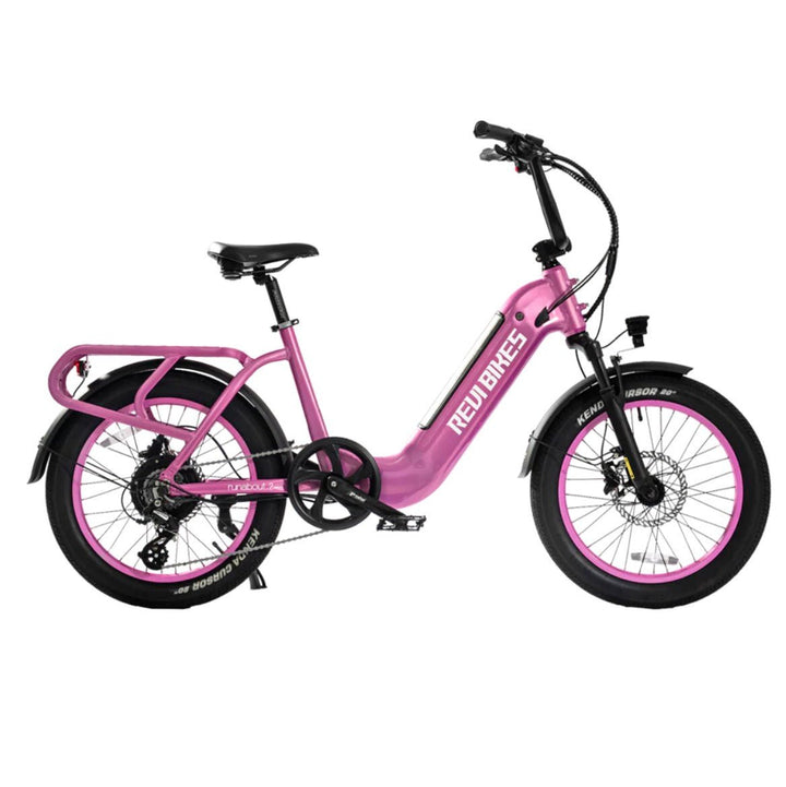 REVI BIKES REVIBIKE| Runabout.2 52V 750W Motor Commute Step Thru Fat Tire Electric Bike - eBike Haul