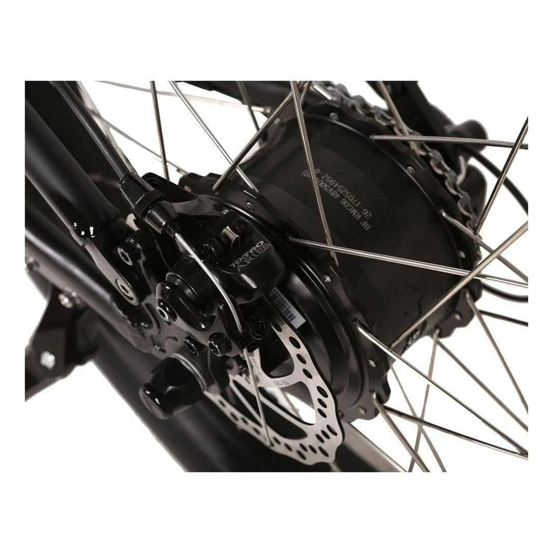 X-Treme Rocky Road 48 Volt 17 Amp Lithium Powered Full Suspension Fat Tire Mountain Electric Bike - eBike Haul