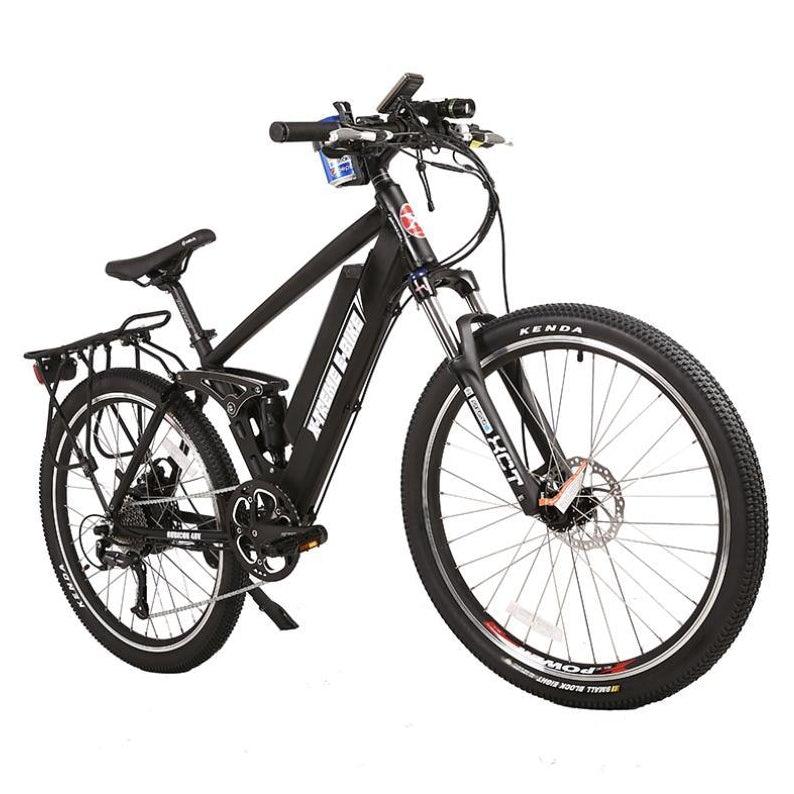 Rubicon 48 Volt Lithium Powered Mountain Electric Bike eBike Haul