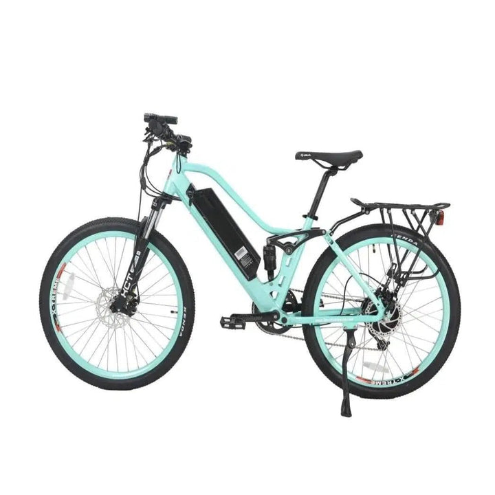 X-Treme Sedona 48 Volt Lithium Powered step-Through Mountain Electric Bike - eBike Haul