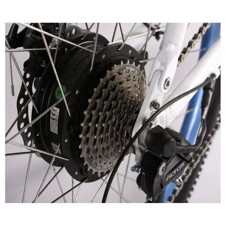X-Treme Sedona 48 Volt Lithium Powered step-Through Mountain Electric Bike - eBike Haul