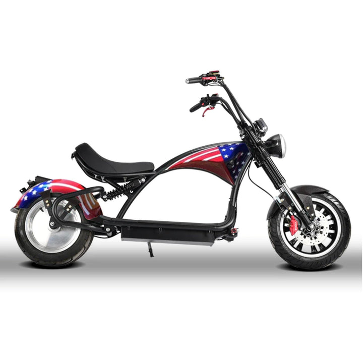 SoverSky SoverSky| M3 2000W Electric Fat Tire Scooter Chopper Citycoco - eBike Haul