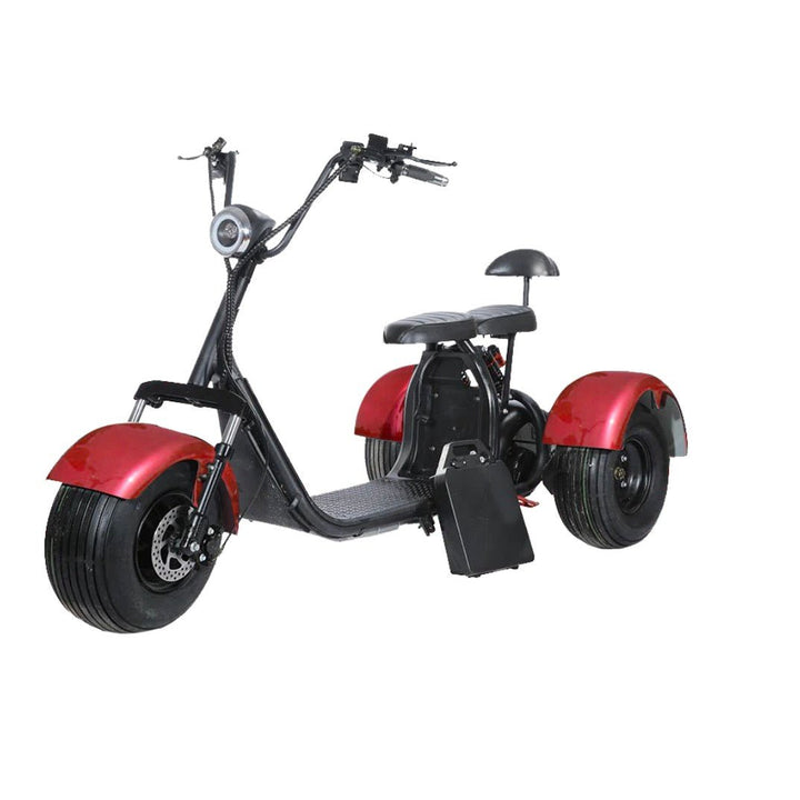 SoverSky SoverSky| T7.0 Electric Fat Tire 2000W Mobility Trike Chopper Scooter - eBike Haul