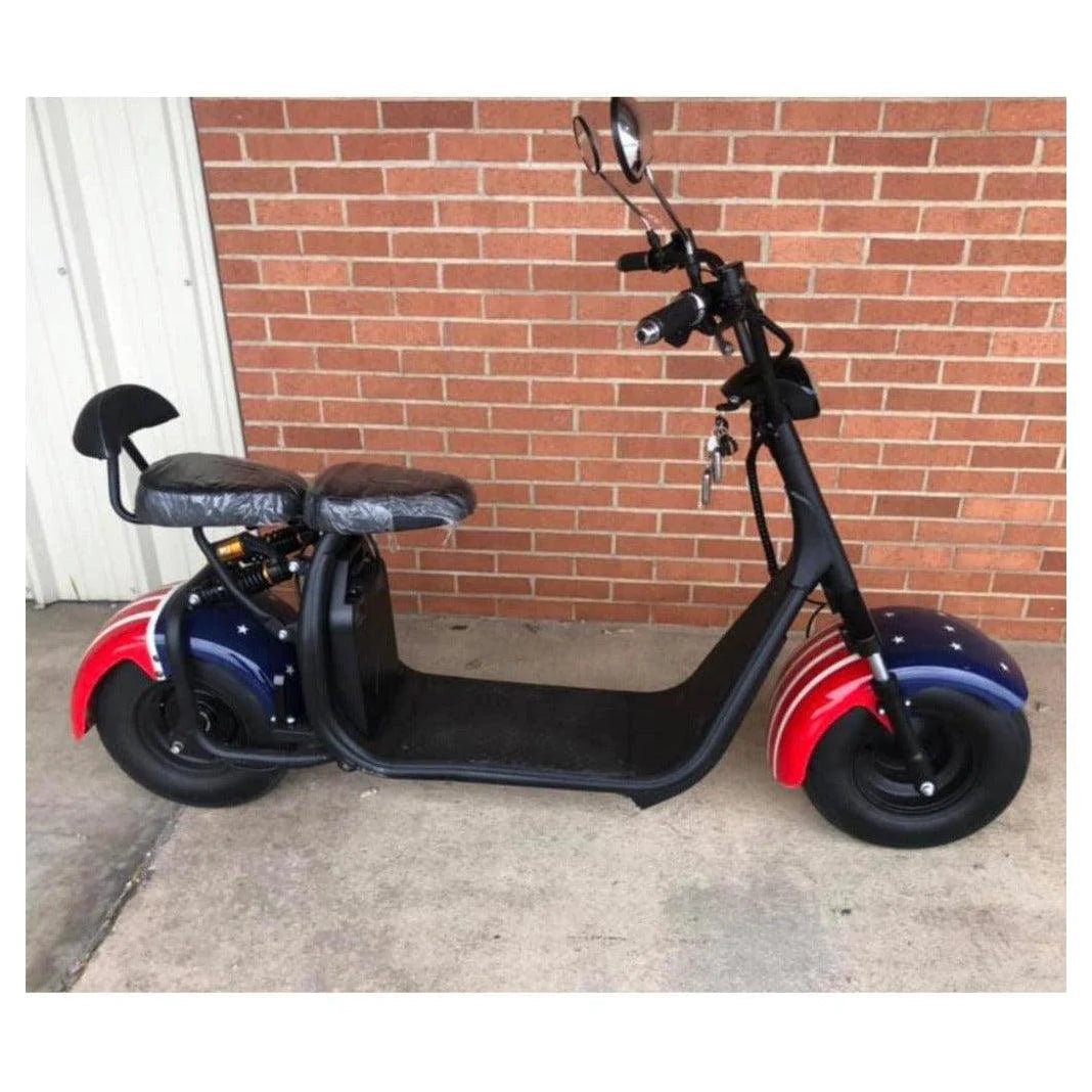 SoverSky SoverSky| X7 Fat Tire Two Wheel Electric Golf Scooter - eBike Haul