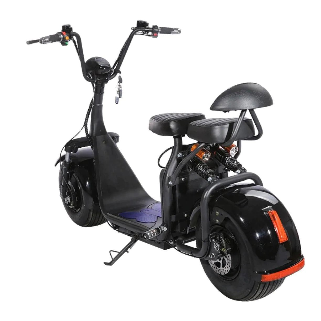 SoverSky| X7 Lithium Electric Fat Tire Scooter Citycoco- Free
