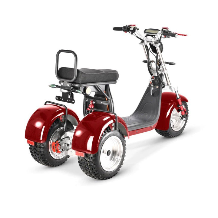 SoverSky SoverSky|T7.4 4000W-40Ah Swinging Dual Drive All Terrain Golf Trike - eBike Haul