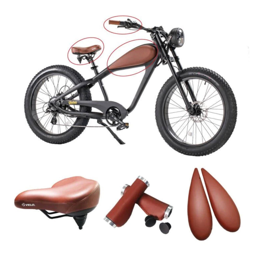 REVI BIKES Tan Replacement Accessories For Cheetah Plus - eBike Haul