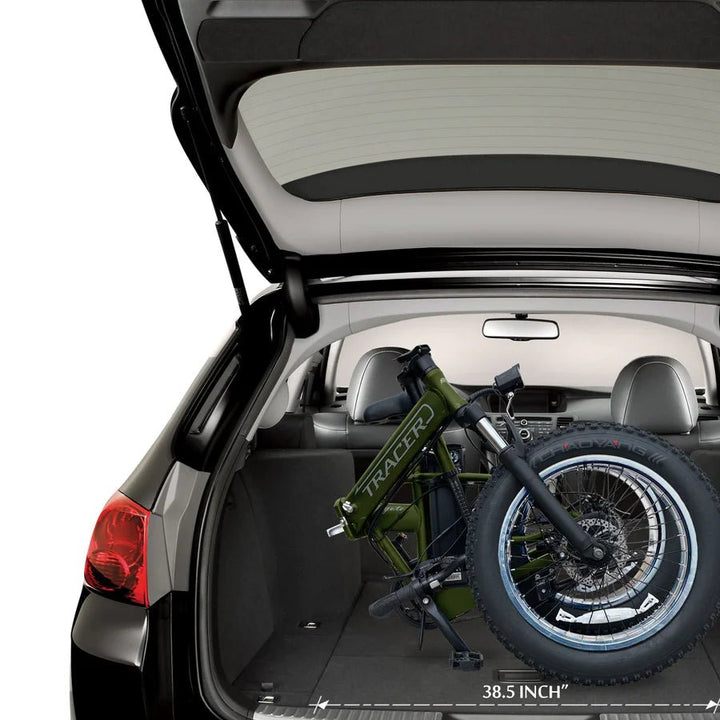 TRACER TRACER| COYOTE 20" 48V/12.5Ah 500W Folding Fat Tire Electric Bike - eBike Haul