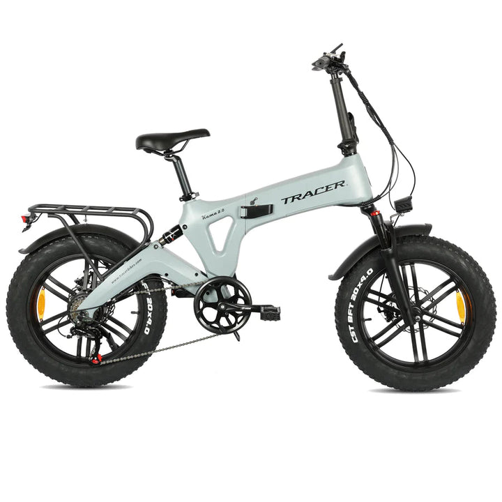 TRACER TRACER| KAMA 2.0 20” 750W Folding Fat Tire Electric Bike - eBike Haul