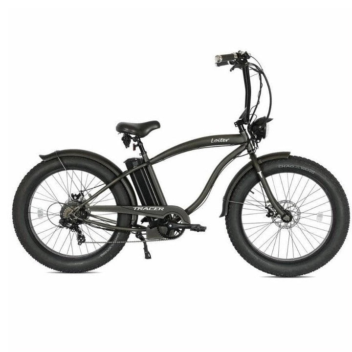 TRACER TRACER| LOITER 26" 7-Speed Triple Tree Fork Fat Tire Electric Bike - eBike Haul