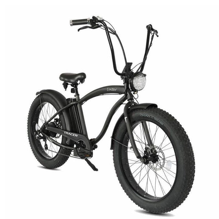 TRACER TRACER| LOITER 26" 7-Speed Triple Tree Fork Fat Tire Electric Bike - eBike Haul