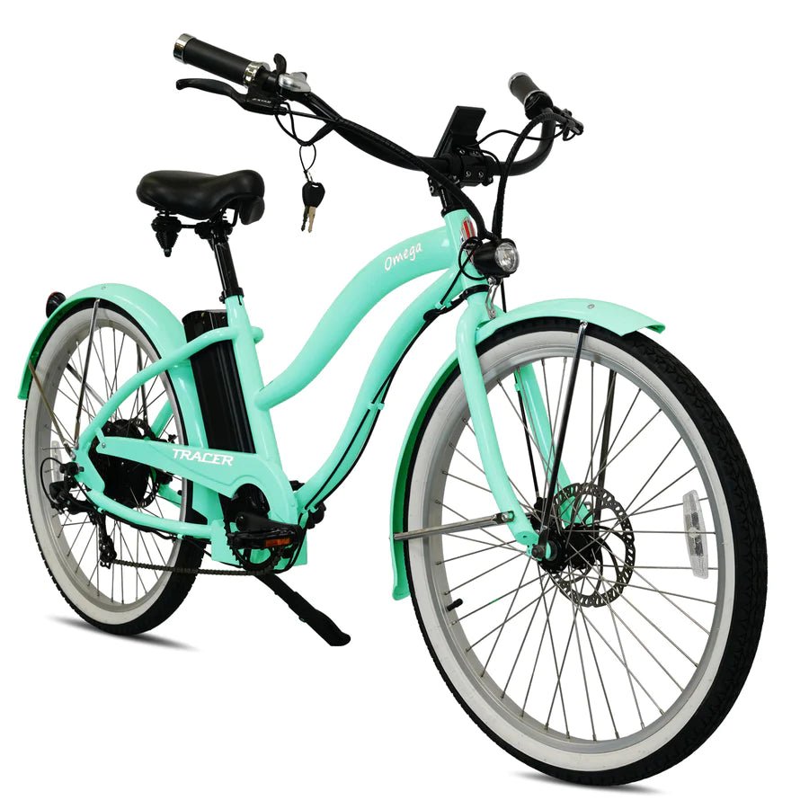 Beach cruiser best sale womens electric bike