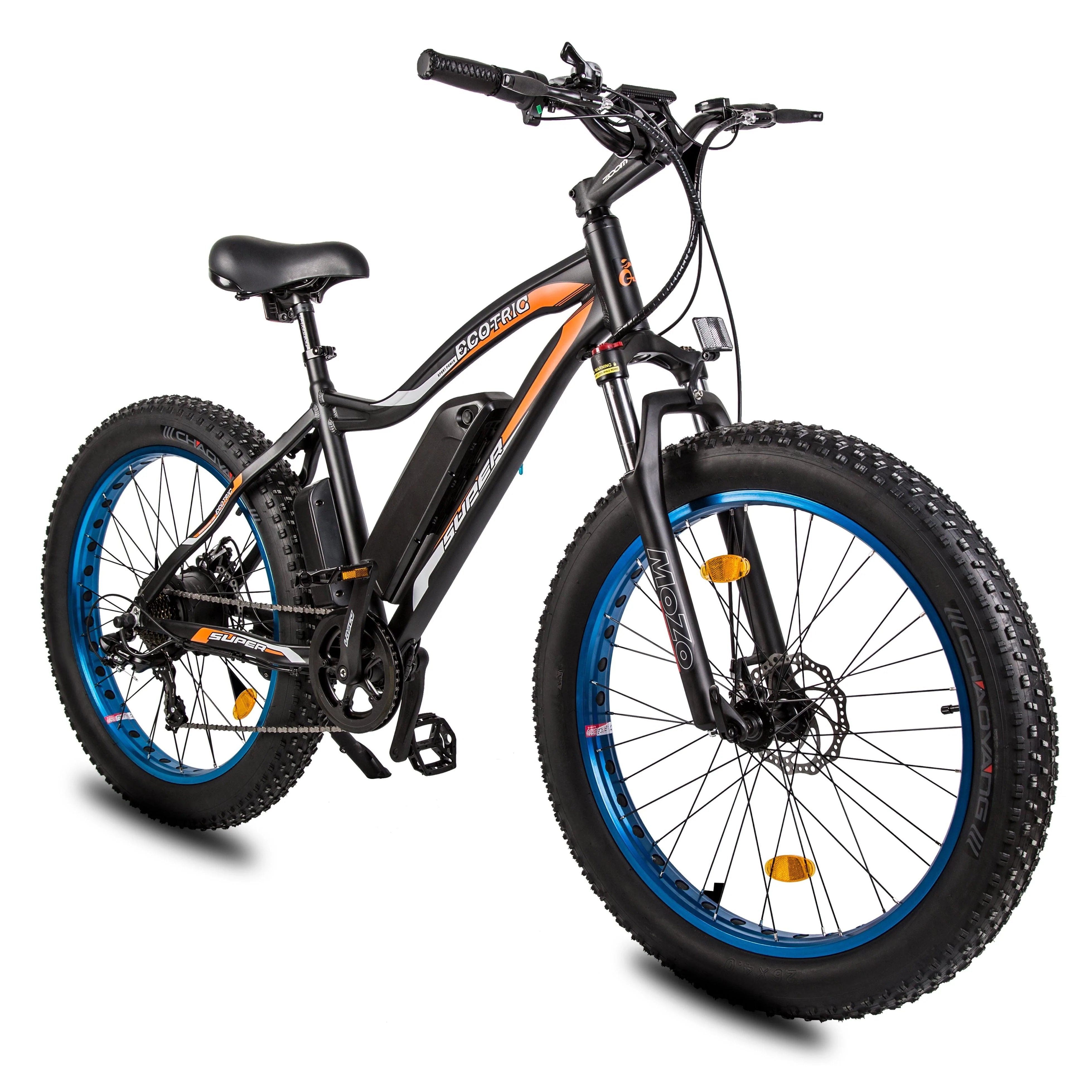 Ecotric fat tire beach and snow hot sale electric bike