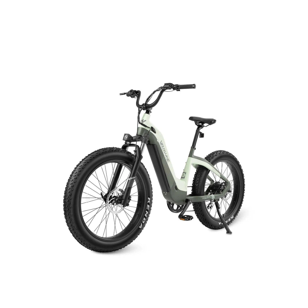 VELOWAVE VELOWAVE|GRASE 750W Fat Tire Step Thru Electric Bike - eBike Haul