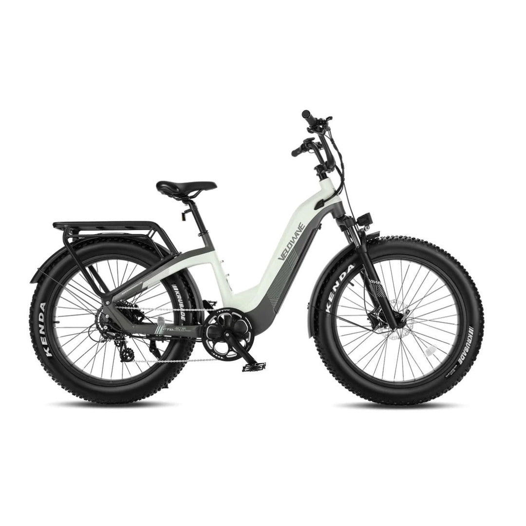 VELOWAVE VELOWAVE|GRASE 750W Fat Tire Step Thru Electric Bike - eBike Haul