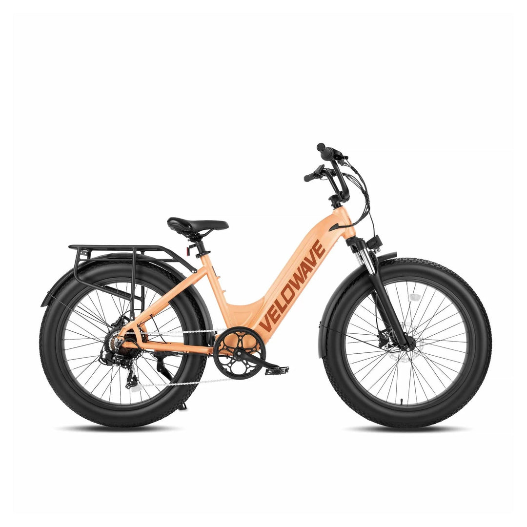 VELOWAVE VELOWAVE|ROVER 750W Step Thru Fat Tire Electric Bike - eBike Haul