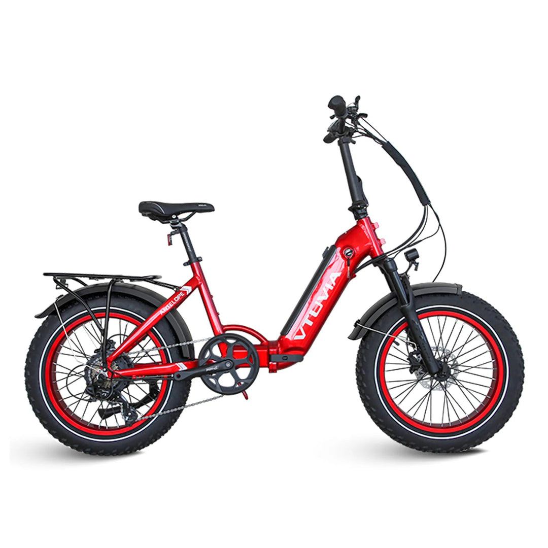 VTUVIA VTUVIA| SX20 Antelope Step-Thru Folding Fat Tire Electric Bike - eBike Haul