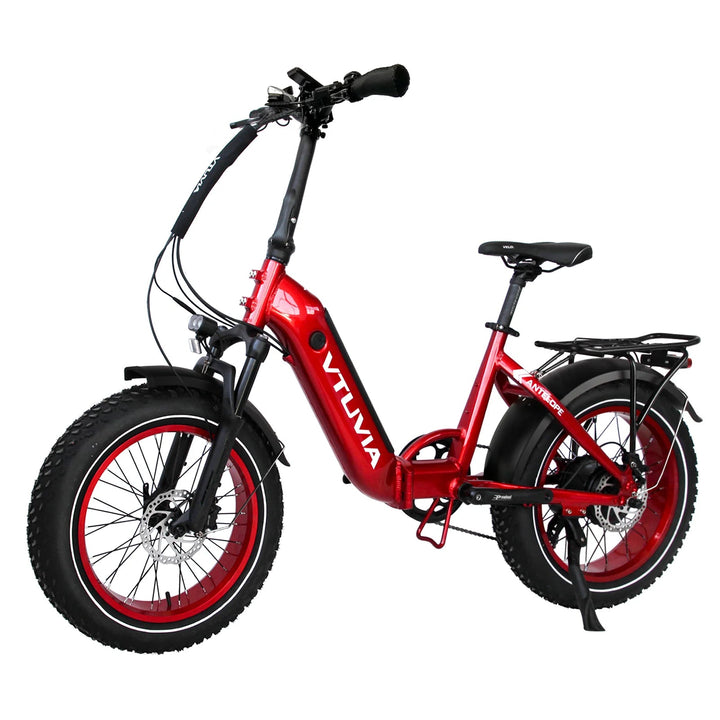 VTUVIA VTUVIA| SX20 Antelope Step-Thru Folding Fat Tire Electric Bike - eBike Haul