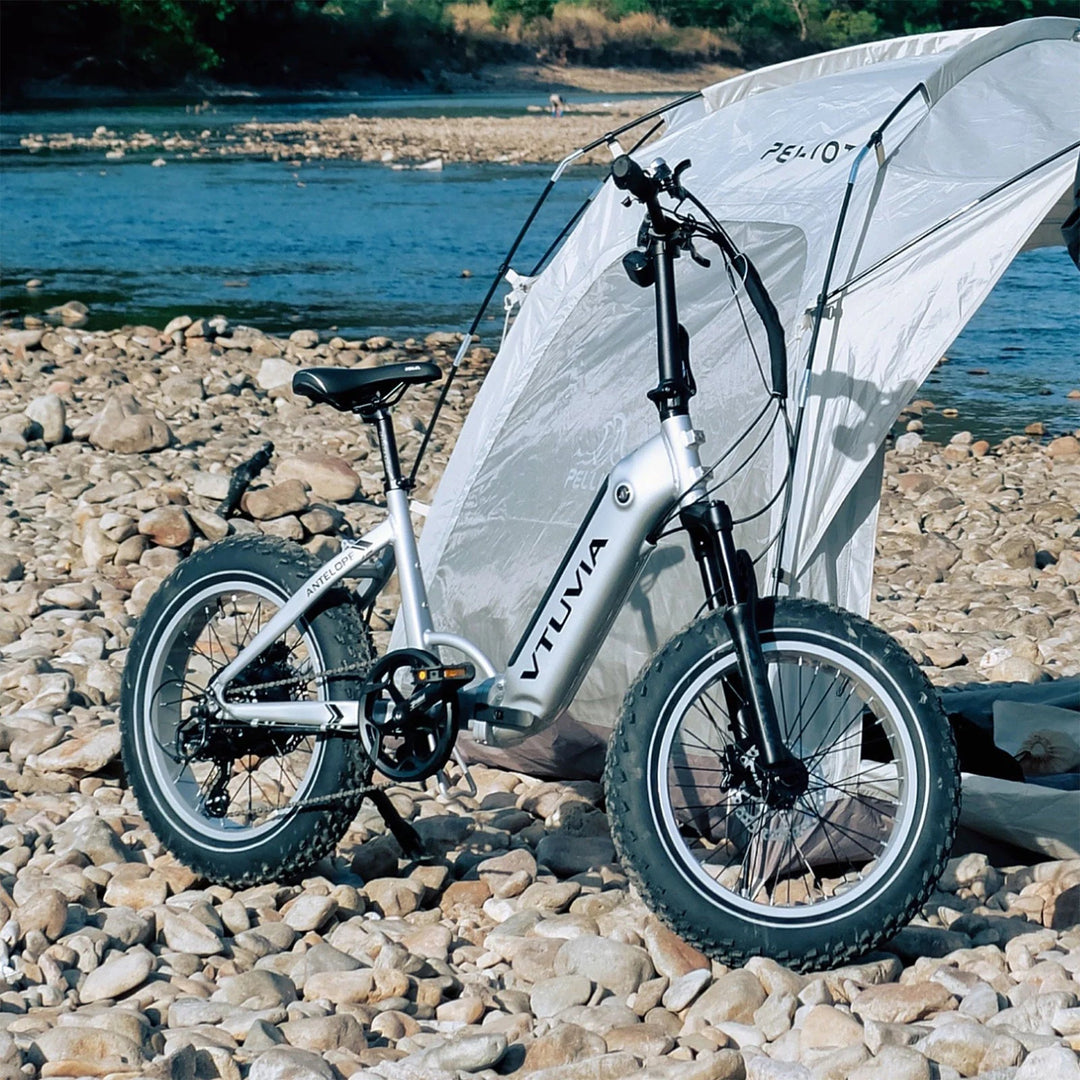 VTUVIA VTUVIA| SX20 Antelope Step-Thru Folding Fat Tire Electric Bike - eBike Haul