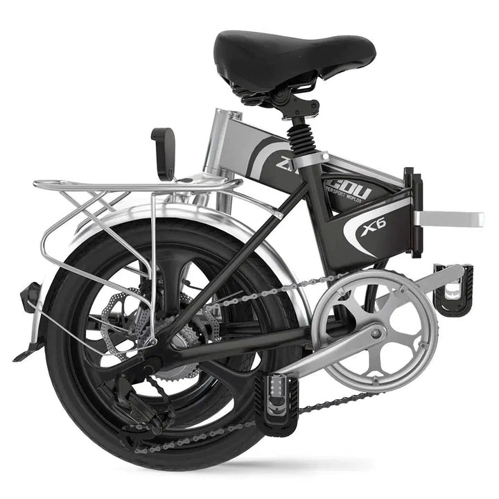ZHENGBU ZHENGBU F6 20" Fat Tire Folding Electric Bike - eBike Haul