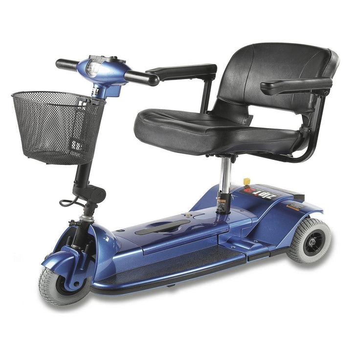 Zip'r Zip'r 3 XTRA Traveler Collapsible 3-Wheel Extended Legroom and Ultra Wide Seat Electric Mobility Scooter-TSA Approved - eBike Haul