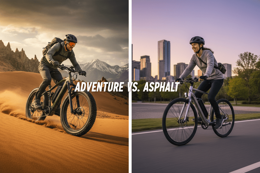 Fat Tire vs Standard Tire Electric Bikes: Which Is Right for You? - eBike Haul