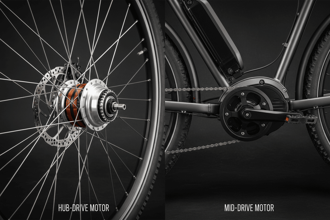 Hub-Drive vs. Mid-Drive E-Bike Motors: Which Is Right for You? - eBike Haul