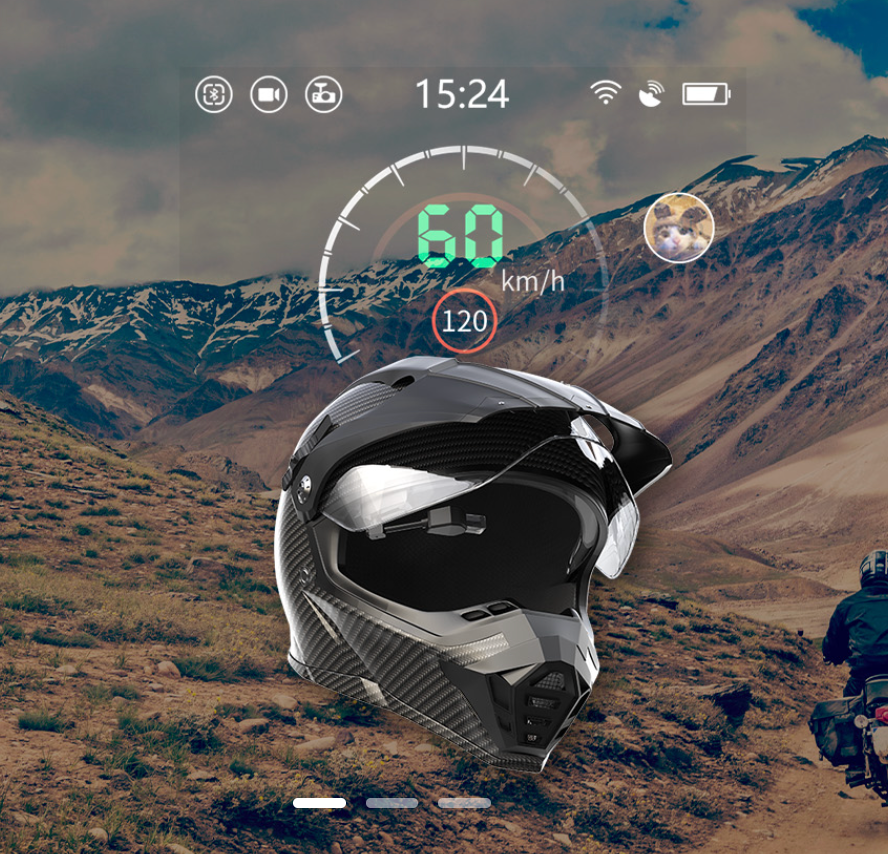 MOTOEYE Helmet Smart HUD