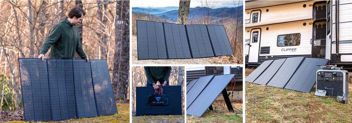 BLUETTI Solar Panels - eBike Haul