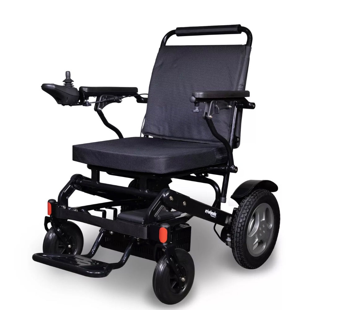 Ewheels EW-M45 is a power wheelchair designed with travel in mind-ebikehaul