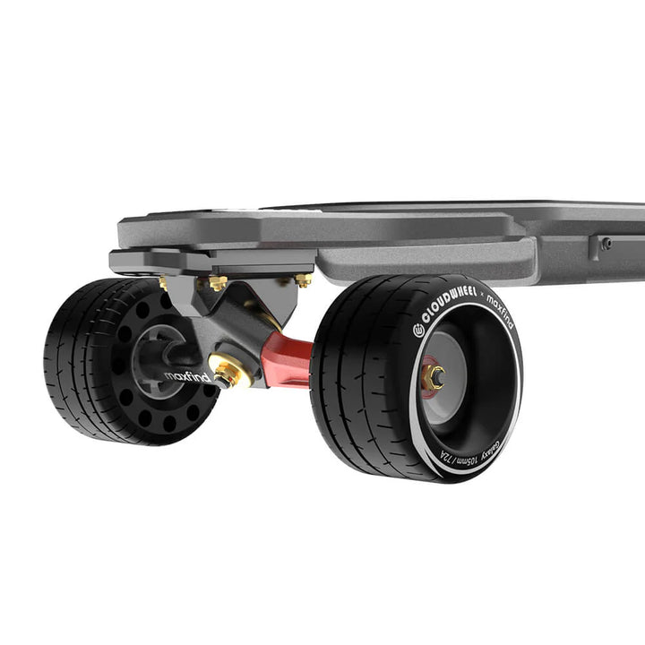 MAXFIND CYBER MAX| High Performance, Flexible Deck, RGB E-Skateboard