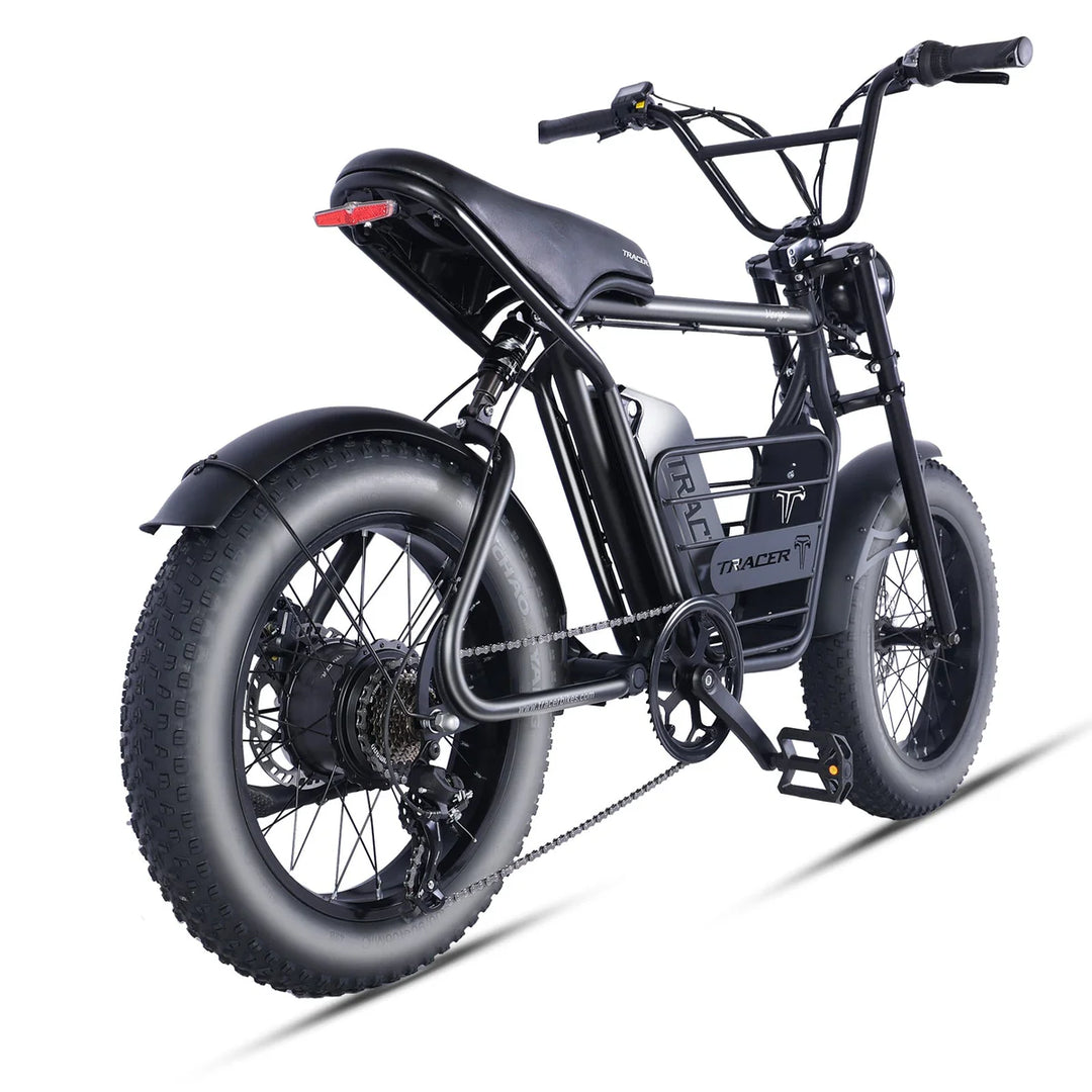 Tracer Verge 800W Fat Tire Electric Motorbike | 20" Wheels, Mini E-Bike